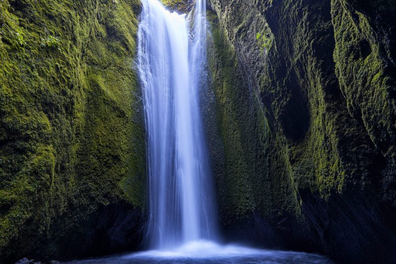 Nauthúsagil Wasserfall