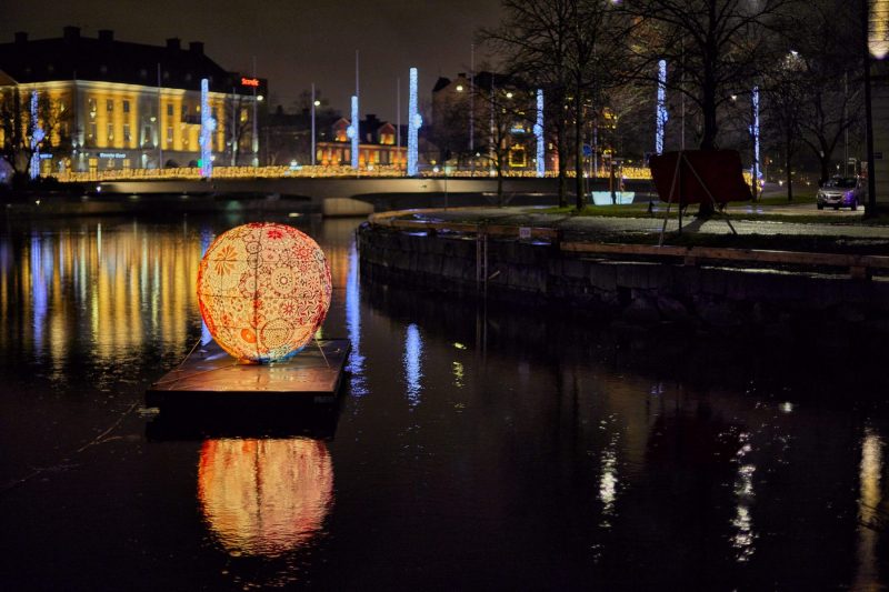 Lichtfestival in Norrköping